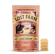 Lost Farm | Juicy Peach x Mimosa | 100mg | Gummies | 10ct