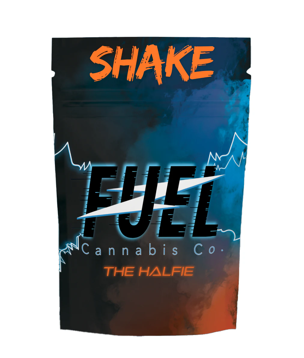 FUEL CANNABIS CO. - FROSTY BANANAS SHAKE/TRIM (Pre-Packed Half Ounce) ADULT-USE Main Image