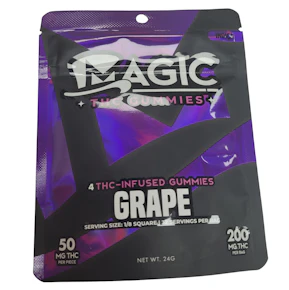 Magic | Grape | 200mg Gummies