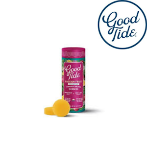 GOOD TIDE - Passion Fruit Rosin Gummies THC:CBD:CBN (1:1:1)