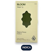 Bloom - Live Resin - Space Face - Vape Cart - 1.0g