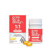 CARE BY DESIGN | SOFT GEL 1:1 THC/CBD -10PK | CAPSULE