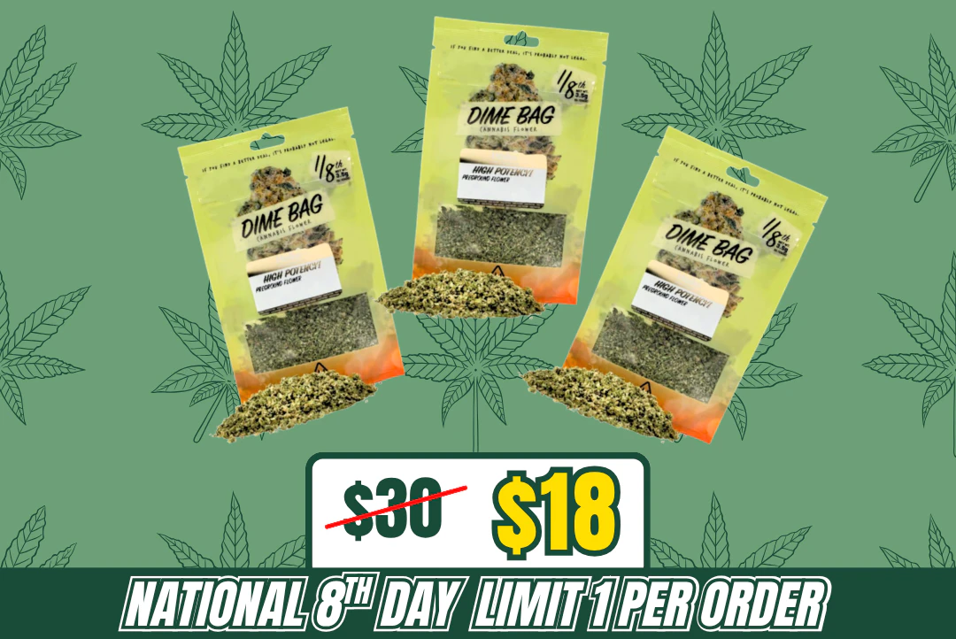 Dime Bag - 10.5g Dime Bag Flower Bundle • 8th Day Bundle Main Image