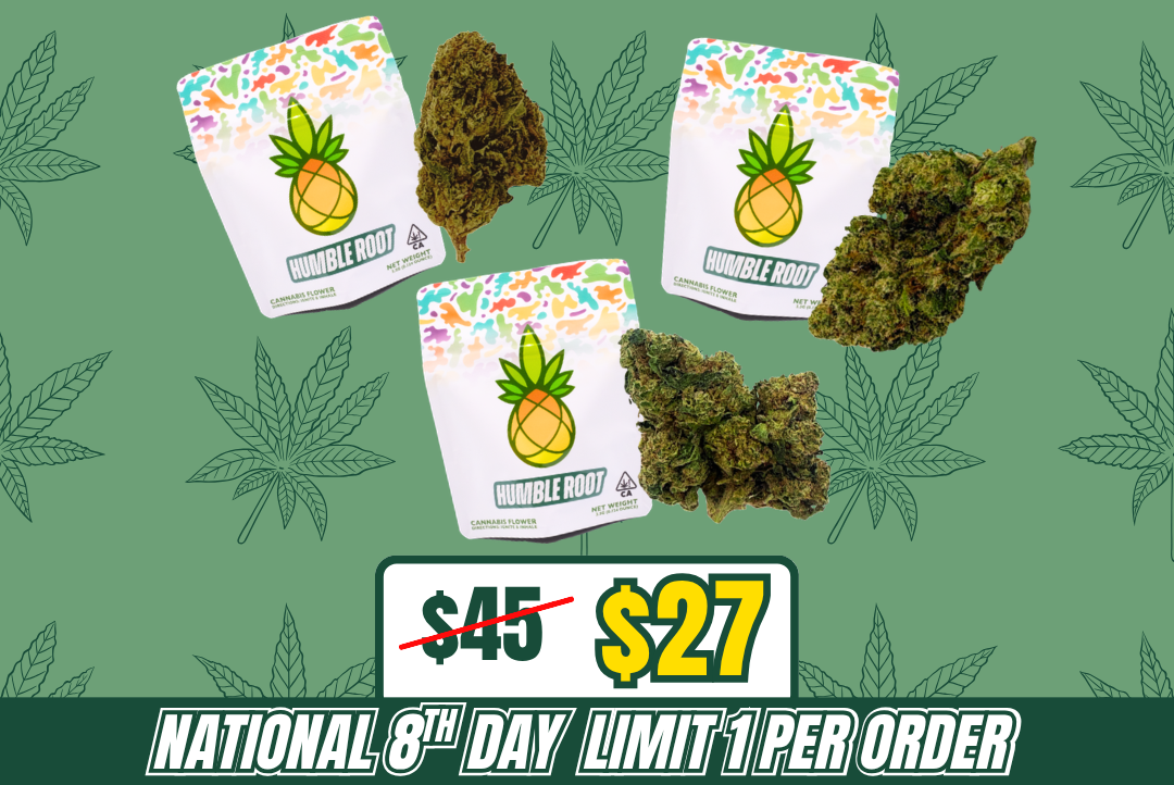 10.5g Humble Root Flower • 8th Day Bundle picture
