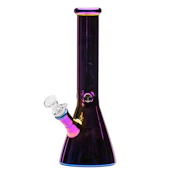 10" 5mm Anodized Beaker Bong - Purple