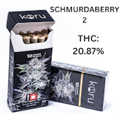 Koru Cannabis | Preroll 10pk/5g [S] | Schmurdaberry 2