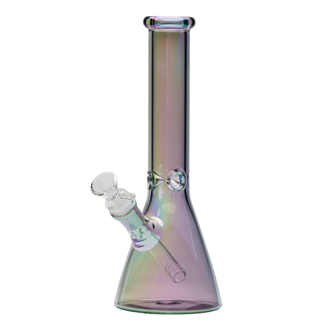 Glass - Glass Bong - Anodized Beaker Bong 10" (5mm) Main Image