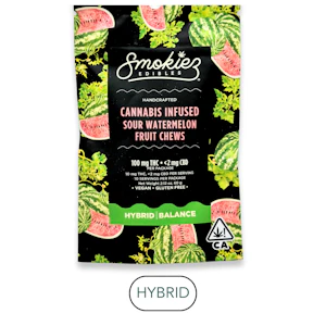 SMOKIEZ - Smokiez - Balance - Sour Watermelon - Gummies - 10pc - 100mg
