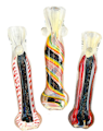 3" Assorted Dichro Glass Chillums