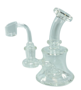 5" Quartz Beaker Oil Rig