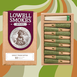 Lowell Farms - Gravy Train 10 Pack Pre Roll - .35G (3.5G)