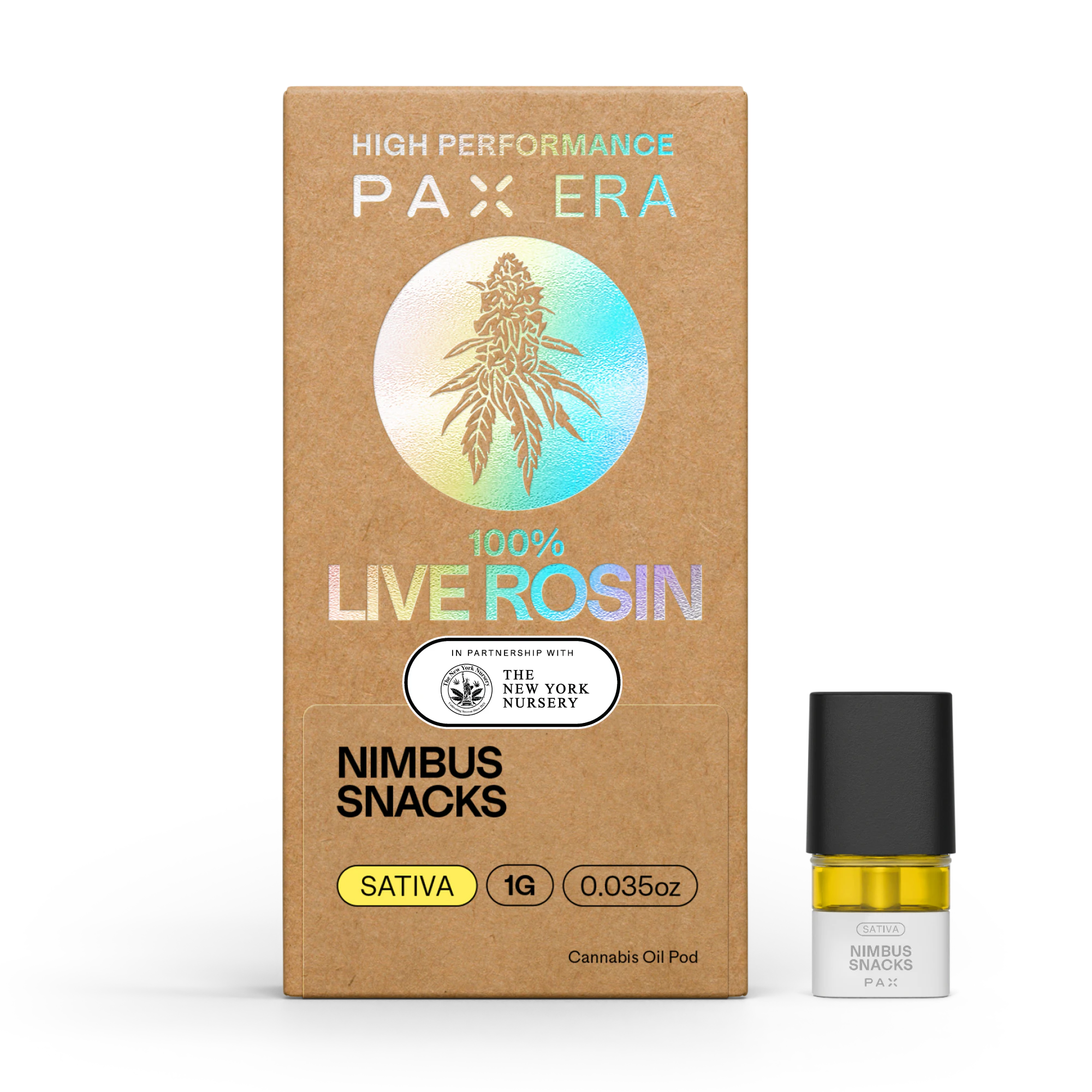 PAX - PAX - Nimbus Snacks - Live Rosin with Diamonds - 1g - Vape Main Image