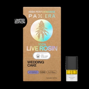 PAX | Pod | Live Rosin - Wedding Cake | 0.5g