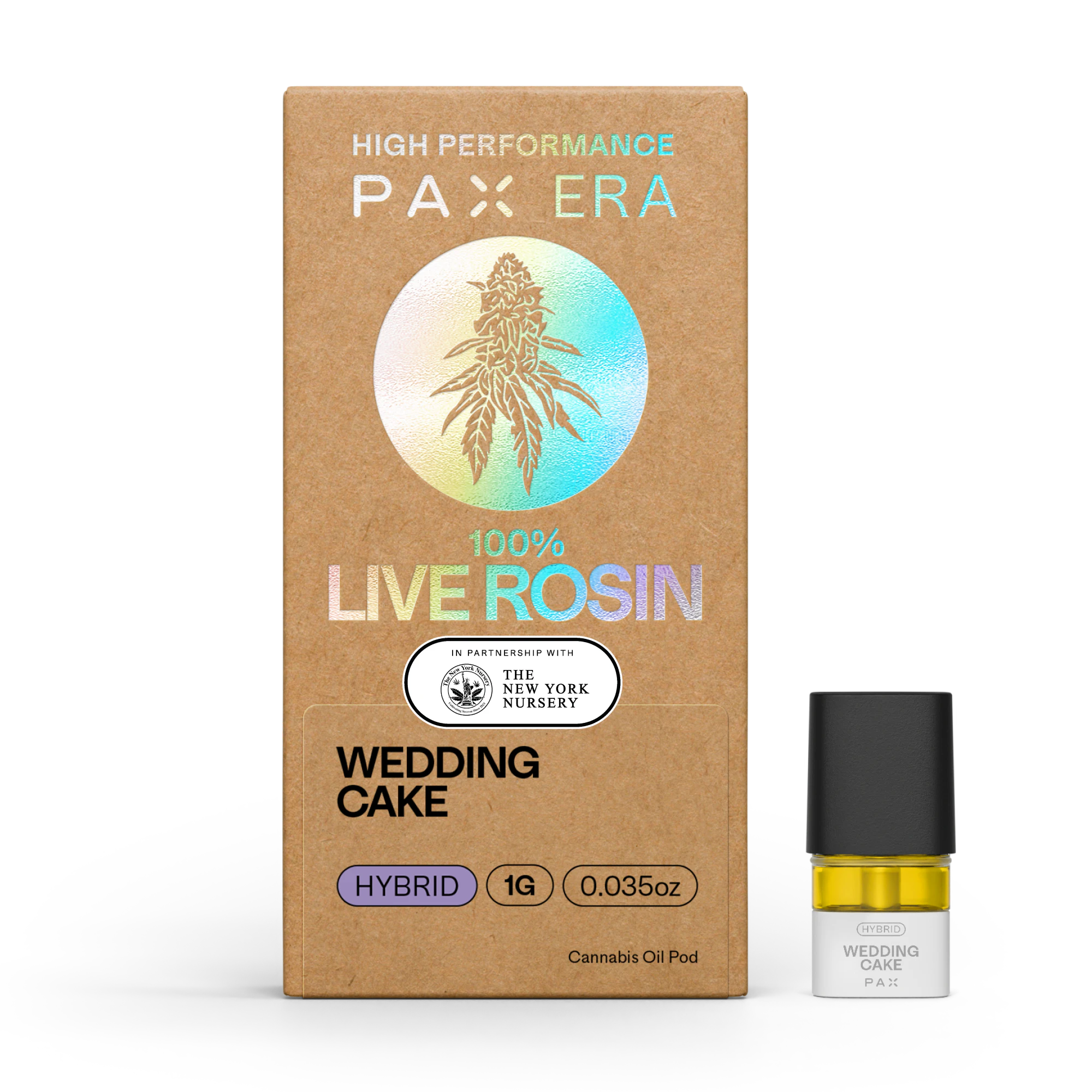 PAX - PAX - Wedding Cake - 100% Live Rosin - 1g - Vape Main Image