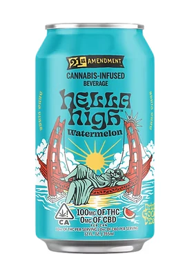 21st Amendment - 21st Amendment - Drink - Hella High Watermelon - 100mg Main Image
