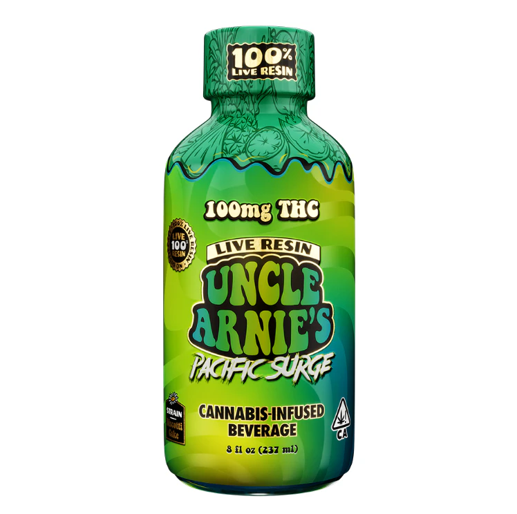 Uncle Arnies - Uncle Arnie's - 100mg Live Resin Bottle - Pacific Surge Main Image
