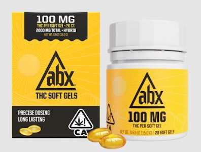 ABX - ABX 100mg Soft Gel 20ct