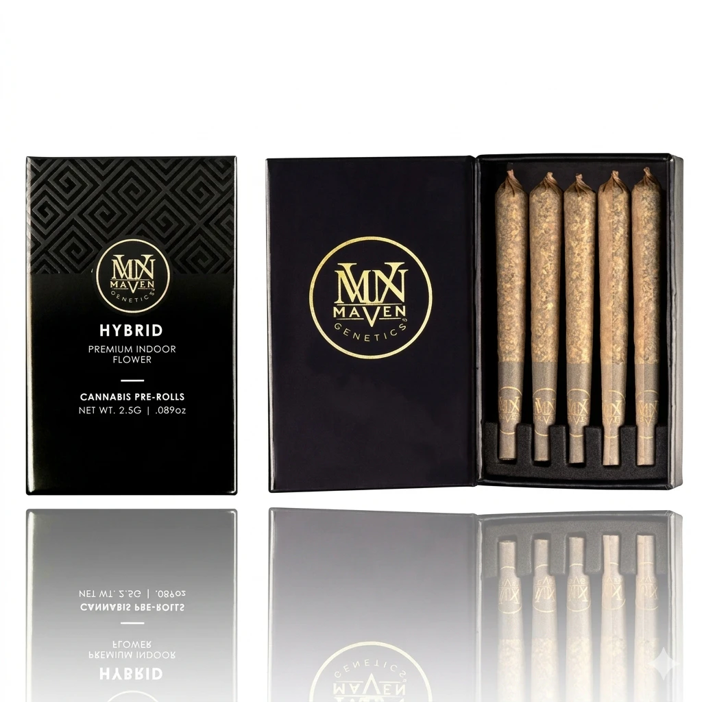 Maven Genetics - Maven Genentics - Preroll - Indoor - SFV OG 5pk - 2.5g Main Image