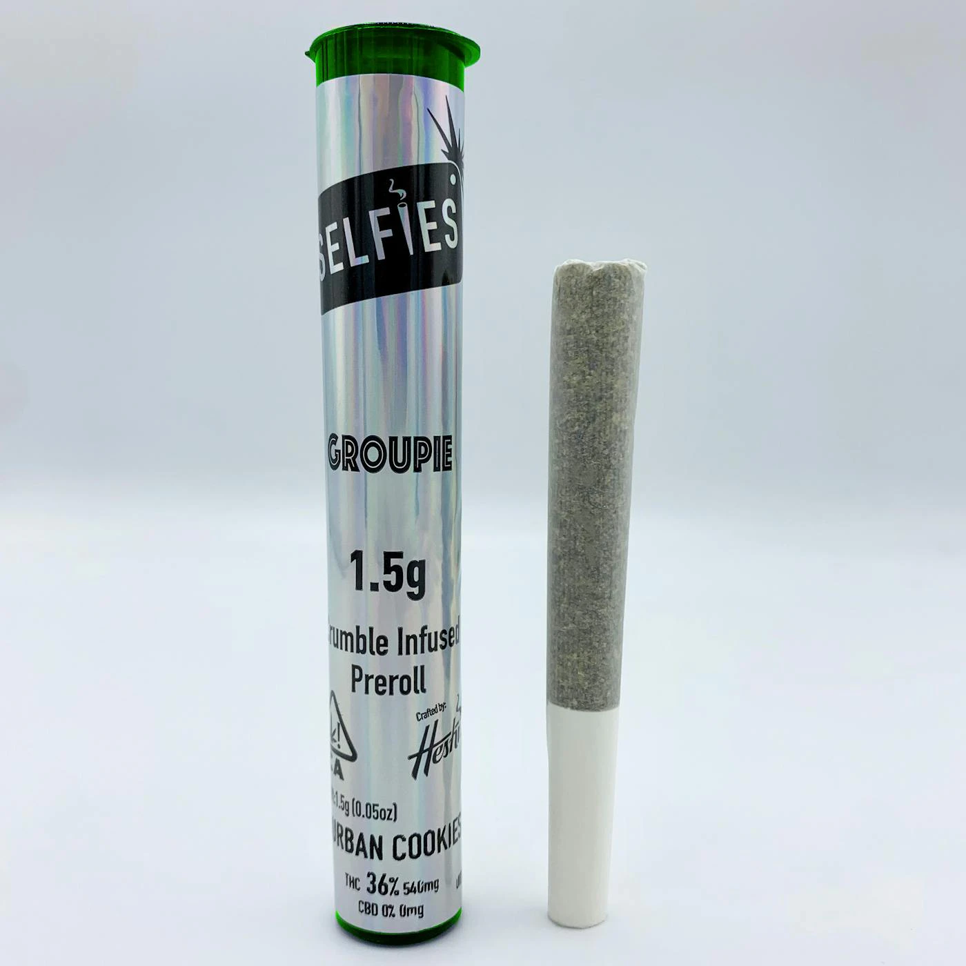 SELFiES - SELFIES - Infused Preroll - Durban Cookies - Sativa - 1.5g Main Image