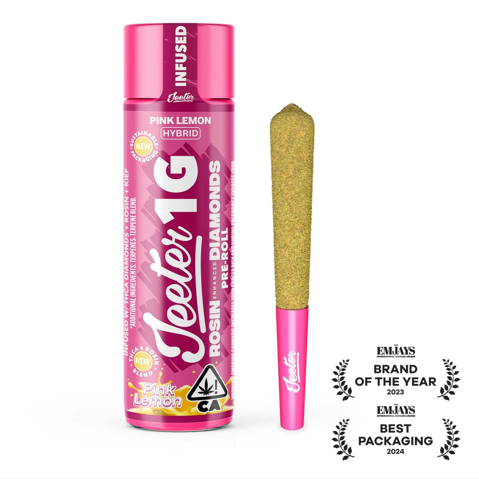 Jeeter - Jeeter - Infused Preroll - Pink Lemon - 1g Main Image