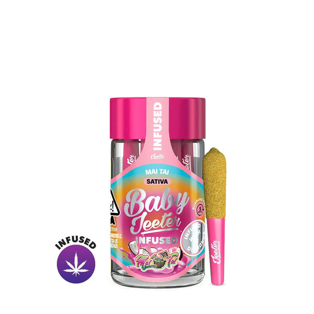 Jeeter - Jeeter - Infused Preroll - Mai Tai - 2.5g - 5 Pack Main Image