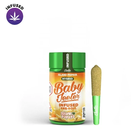 Jeeter - Jeeter - Infused Preroll - Island Papaya - 2.5g - 5 Pack Main Image