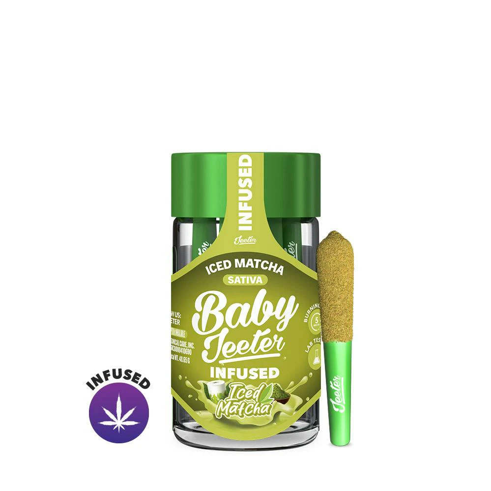Jeeter - Jeeter - Infused Preroll - Iced Matcha - 2.5g - 5 Pack Main Image