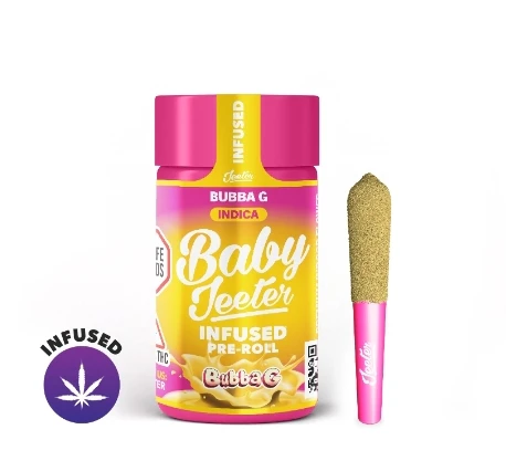 Jeeter - Jeeter - Infused Preroll - Bubba G - 2.5g - 5 Pack Main Image