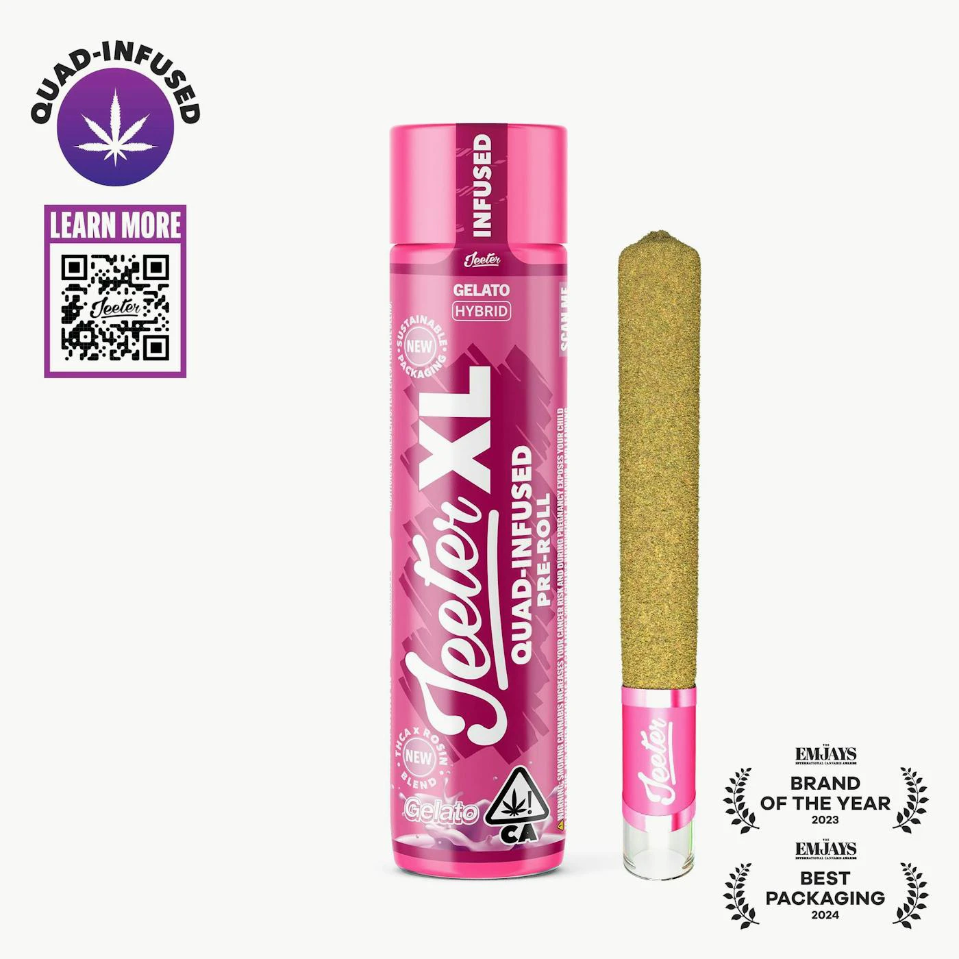 Jeeter - Jeeter - Infused Preroll - Gelato - 2g Main Image