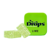 Drops - Edibles - Lime - Rosin - 100mg - 2 Pack