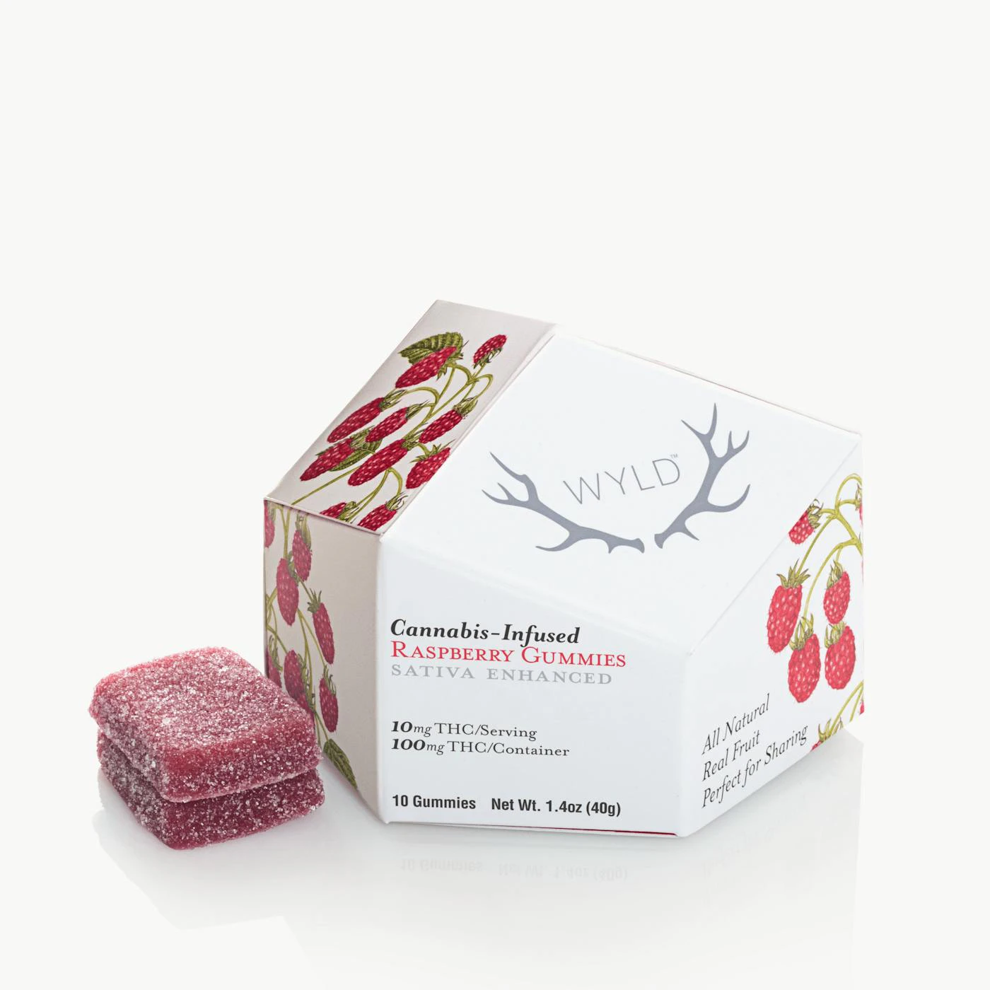 WYLD - WYLD - Edibles - Raspberry - Sativa - 100mg Main Image