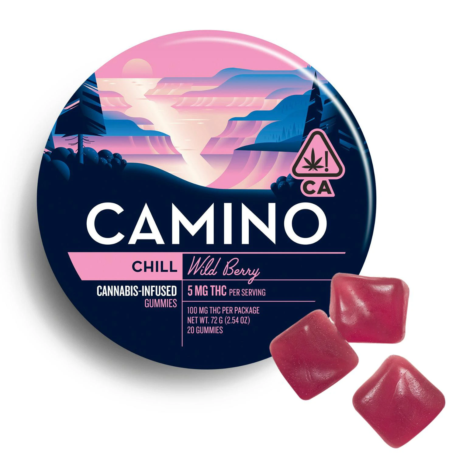 Camino - Camino - Edibles - Wild Berry - 100mg Main Image