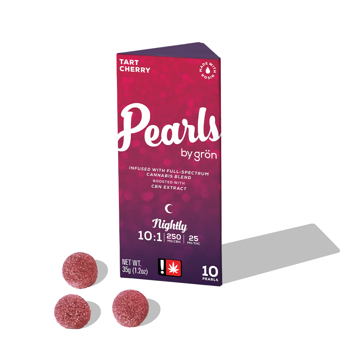 Pearls - Pearls - Edibles - Tart Cherry - Sleep - CBN:THC 10:1 - 25mg Main Image