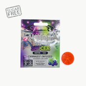 Space Gem - Edibles - Blackberry Lime - Saucer - CBN - 100mg