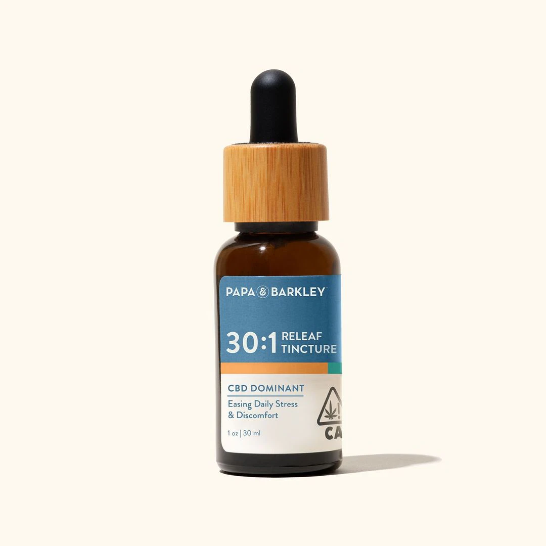 Papa & Barkley - Papa & Barkley - Tincture - CBD:THC - Releaf 30:1 - 100mg Main Image