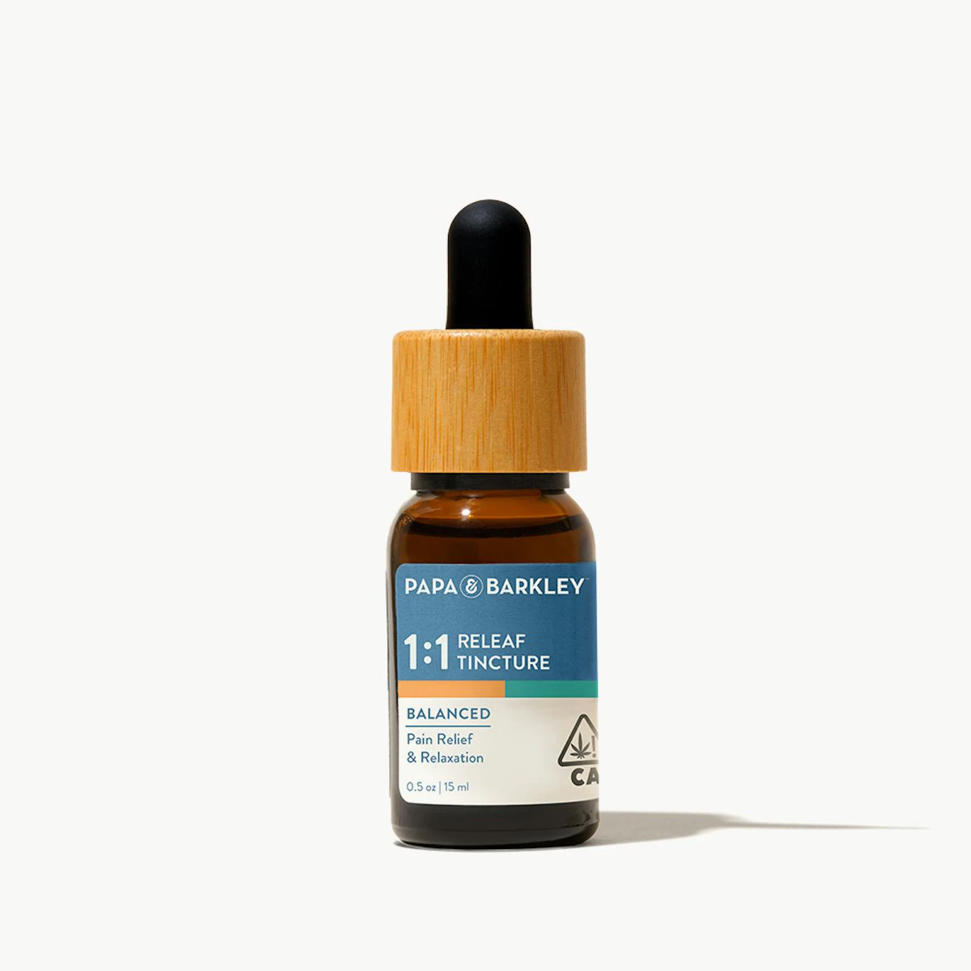 Papa & Barkley - Papa & Barkley - Tincture - CBD:THC - Releaf 1:1 - 15ml Main Image