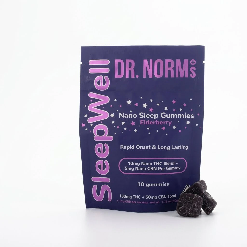 Dr. Norm's - Dr. Norm's - Edibles - Elderberry - Sleepwell - 2:1 THC:CBN - 100mg Main Image