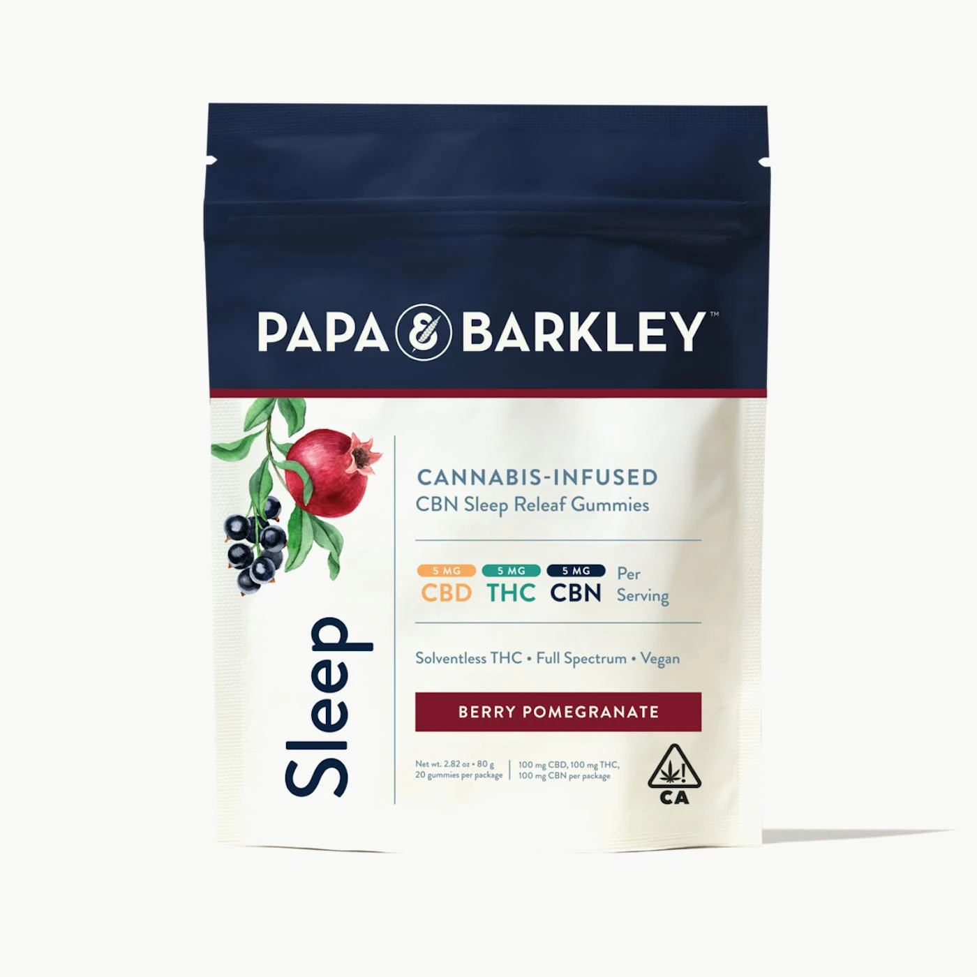 Papa & Barkley - Papa & Barkley - Edibles - Berry Pomegranate - Sleep Releaf - 100mg Main Image