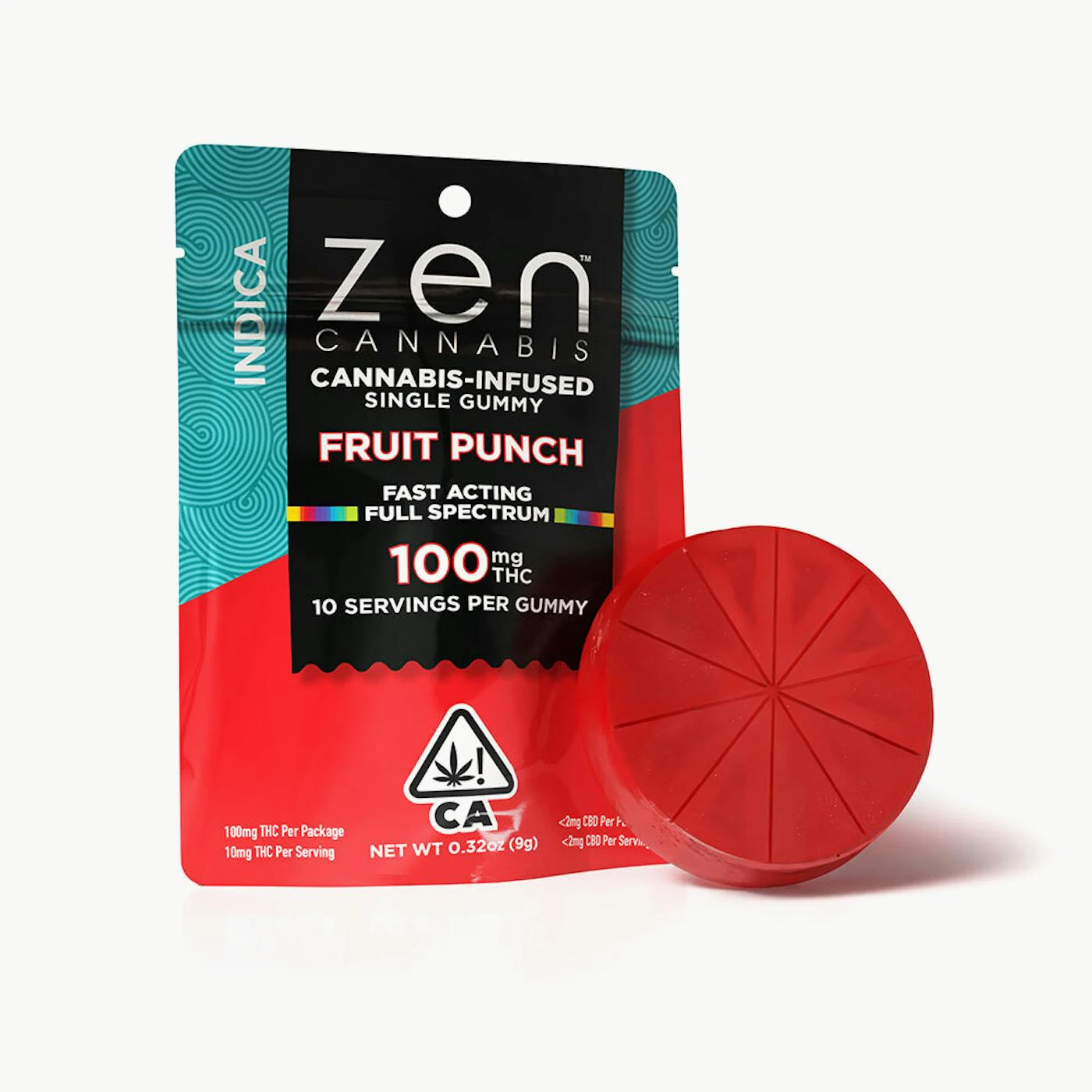 Zen Bar - ZEN - Edibles - Fruit Punch - Indica - 100mg Main Image