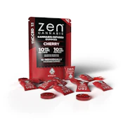 ZEN - Edibles - Cherry - THC:CBD 1:1 - 100mg