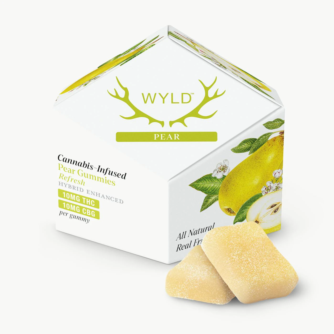WYLD - WYLD - Edibles - Pear - CBG:THC 1:1 - 100mg Main Image