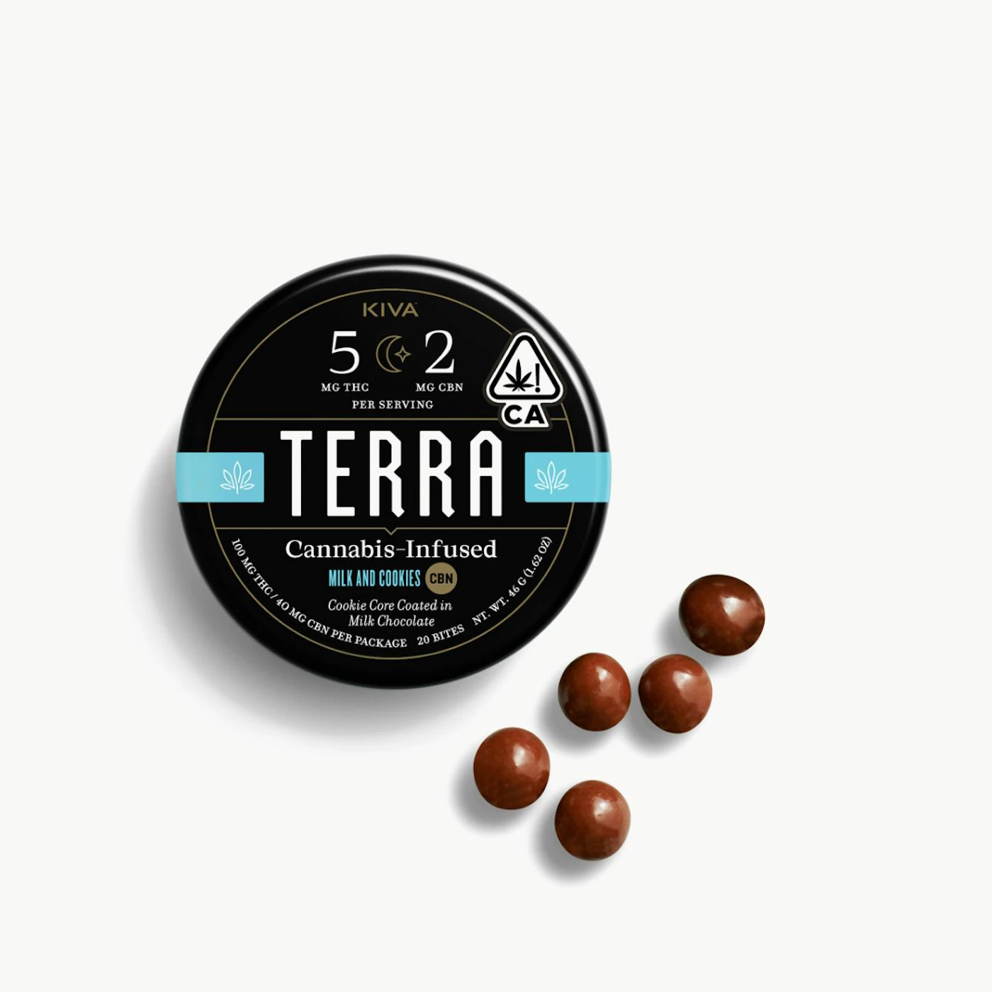 Terra Bites - Terra Bites - Edibles - Milk and Cookies - CBN 5:2 - 100mg Main Image