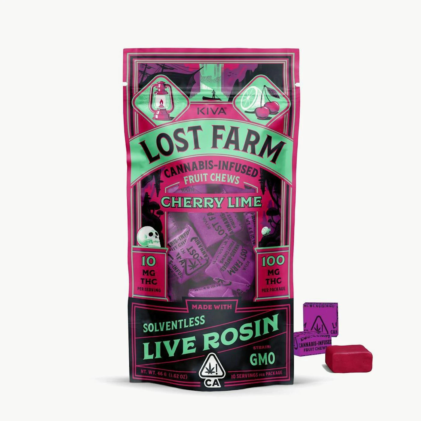 Lost Farm - Lost Farm - Edibles - Cherry Lime x GMO - Rosin - 100mg Main Image