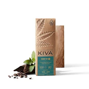 Kiva Bar - Edibles - Midnight Mint Dark Chocolate - CBN 5:2 - 100mg