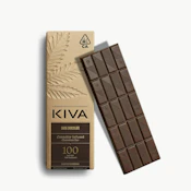 Kiva Bar - Edibles - Dark Chocolate - 100mg