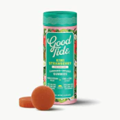 Good Tide - Edibles - Kiwi Strawberry - Hybrid - THC:CBD:CBG 1:1:1 - 100mg
