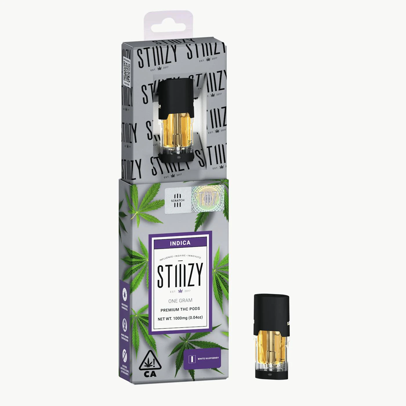 STIIIZY - STIIIZY - Cartridge - White Raspberry - 1g Main Image