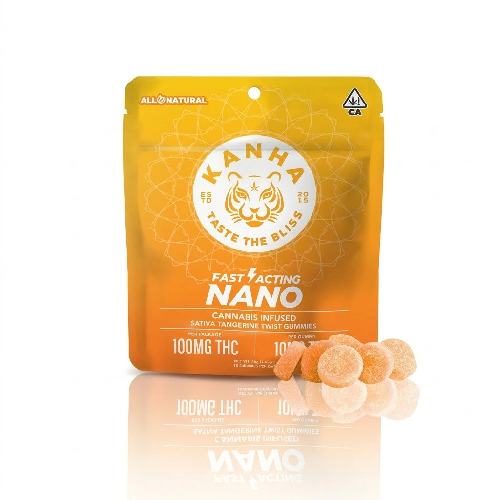 KANHA - KANHA NANO - Edibles - Tangerine Twist - Sativa - 100mg Main Image