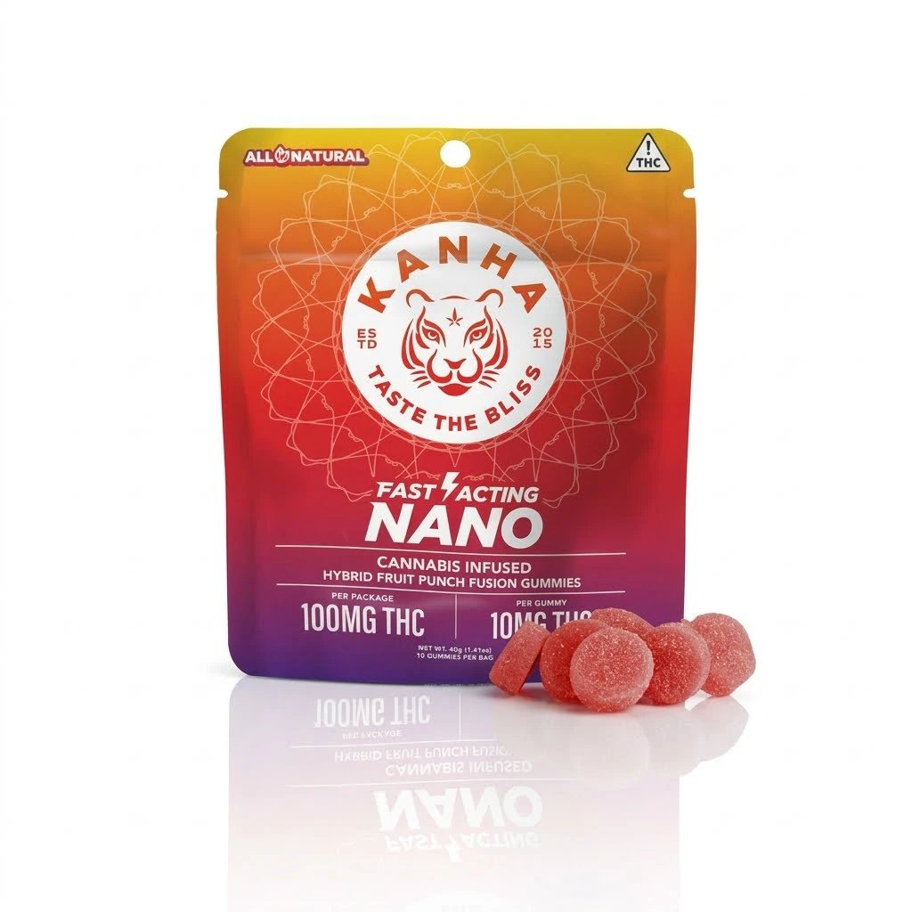 KANHA - KANHA NANO - Edibles - Fruit Punch Fusion - Hybrid - 100mg Main Image