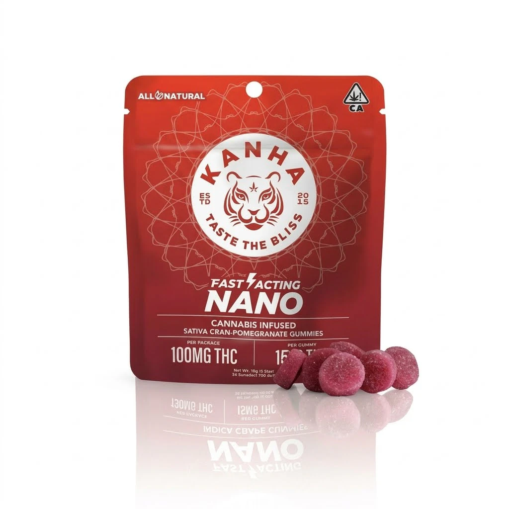 KANHA - KANHA NANO - Edibles - Cran Pomegranate - Sativa - 100mg Main Image